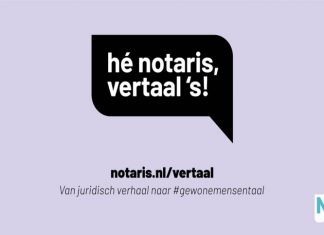 Hé notaris, vertaal ‘s! Vertaal
