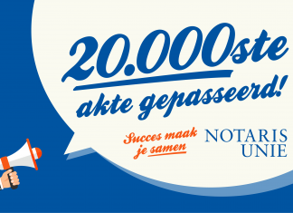 20.000ste akte gepasseerd!